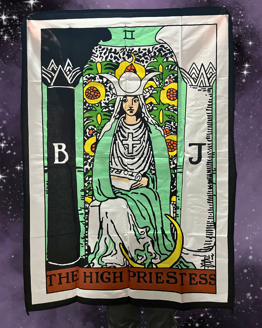 High Priestess Mini Tapestry/Altar Cloth