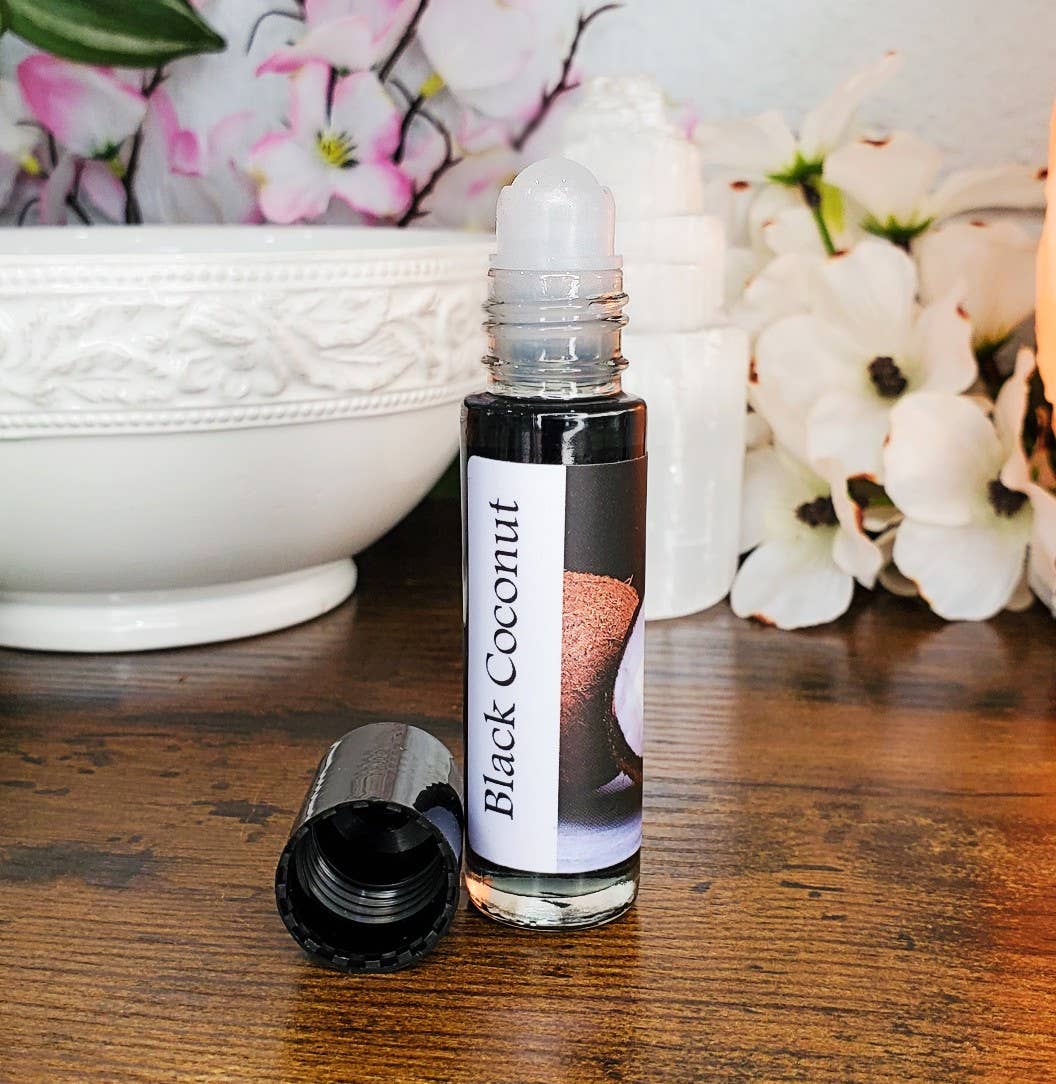 Black Coconut Perfume Oil by Shadow Scents