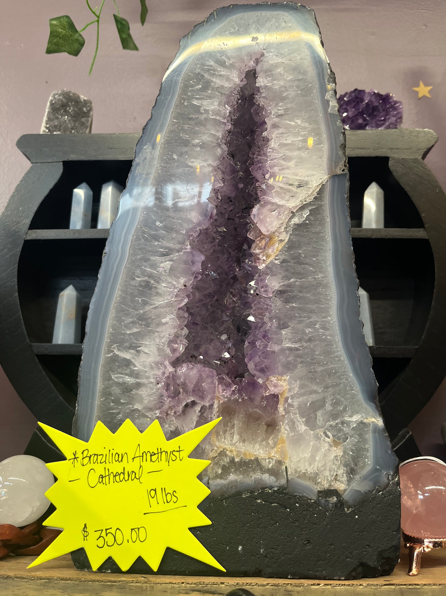 Amethyst Cathedral #3 (19lbs)