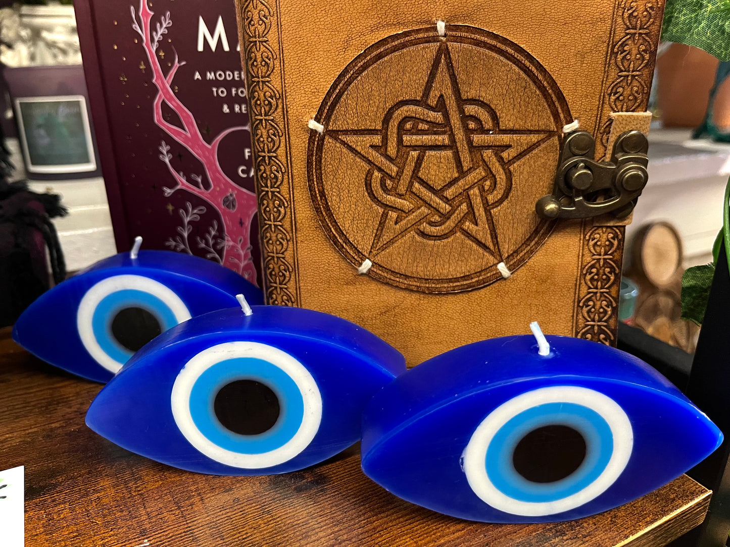 Evil Eye Candle