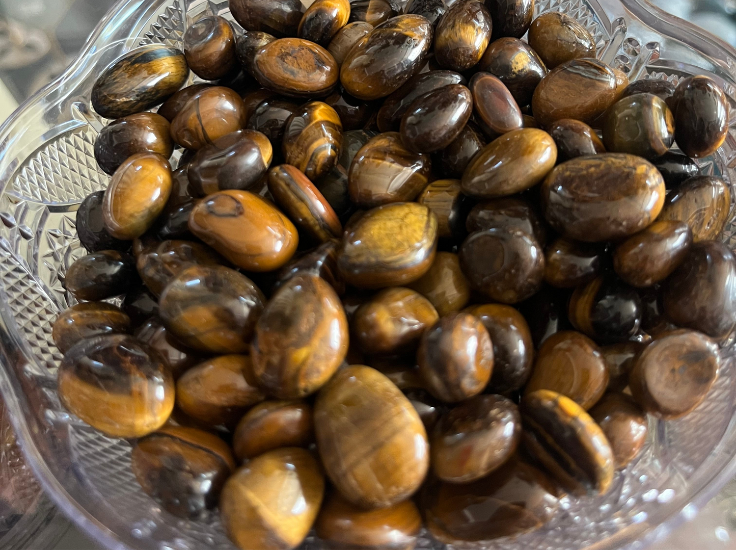 Tigers Eye Mini Tumbles