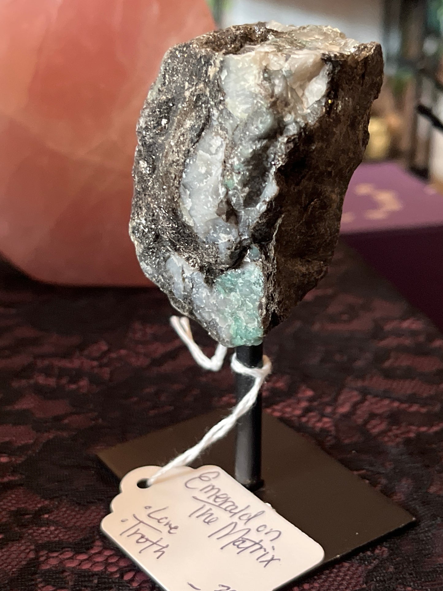 Emerald on The Matrix Stand