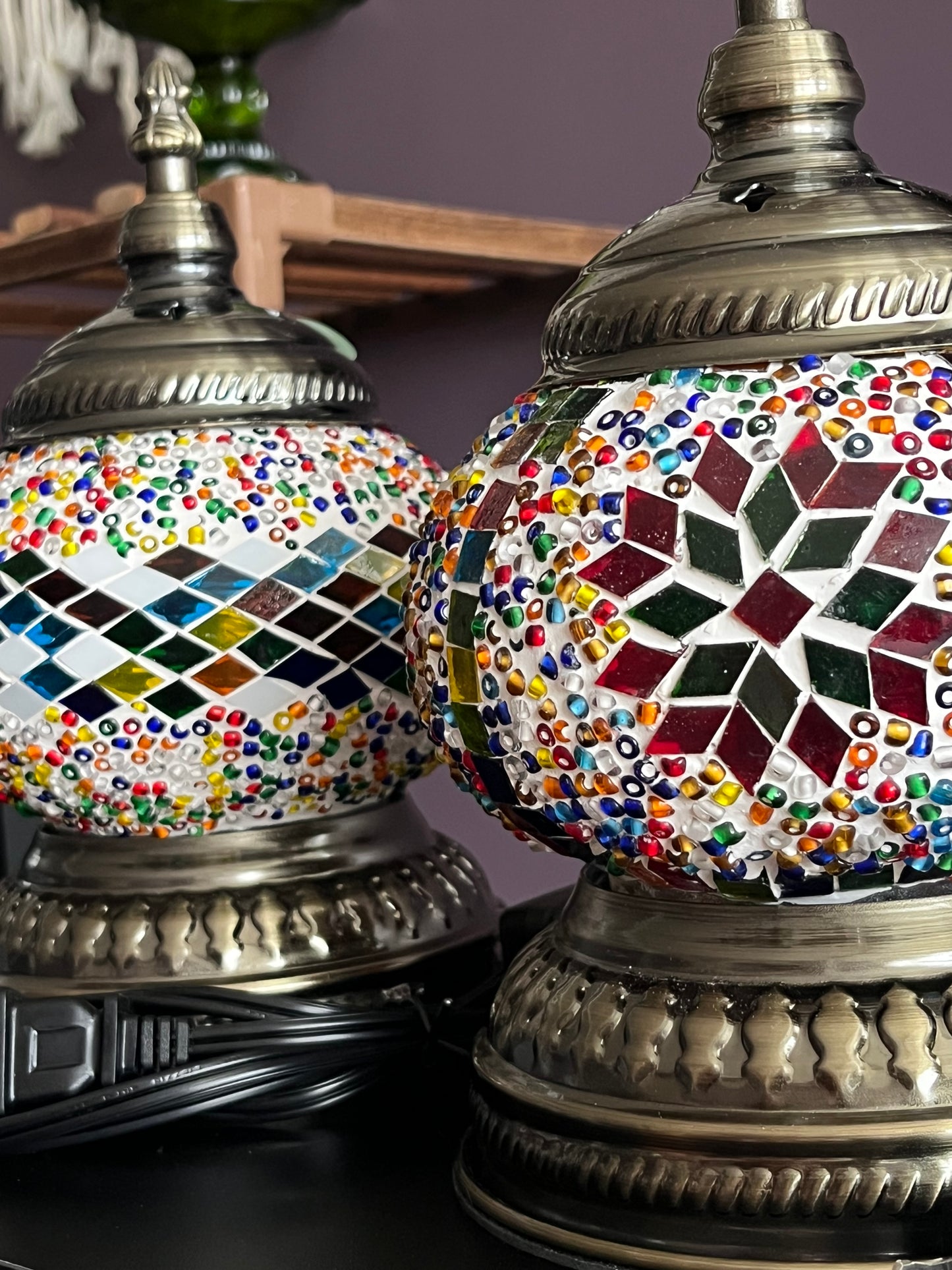 Mosaic Turkish Lamp Small