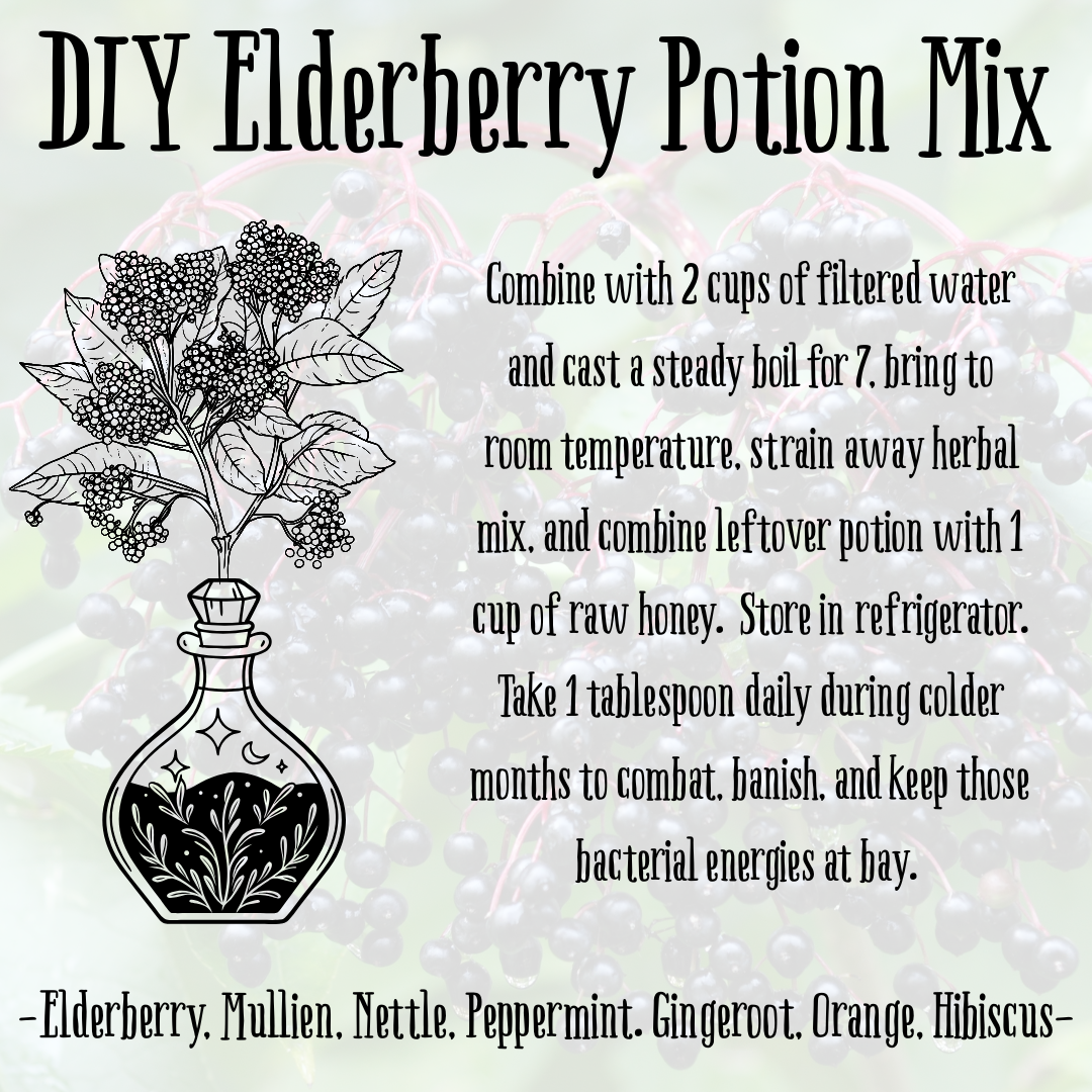 DIY- Elderberry Potion Mix