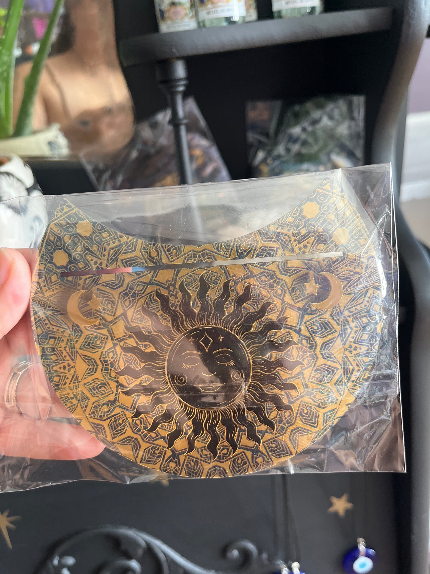 Celestial Tarot Card Wood Holders
