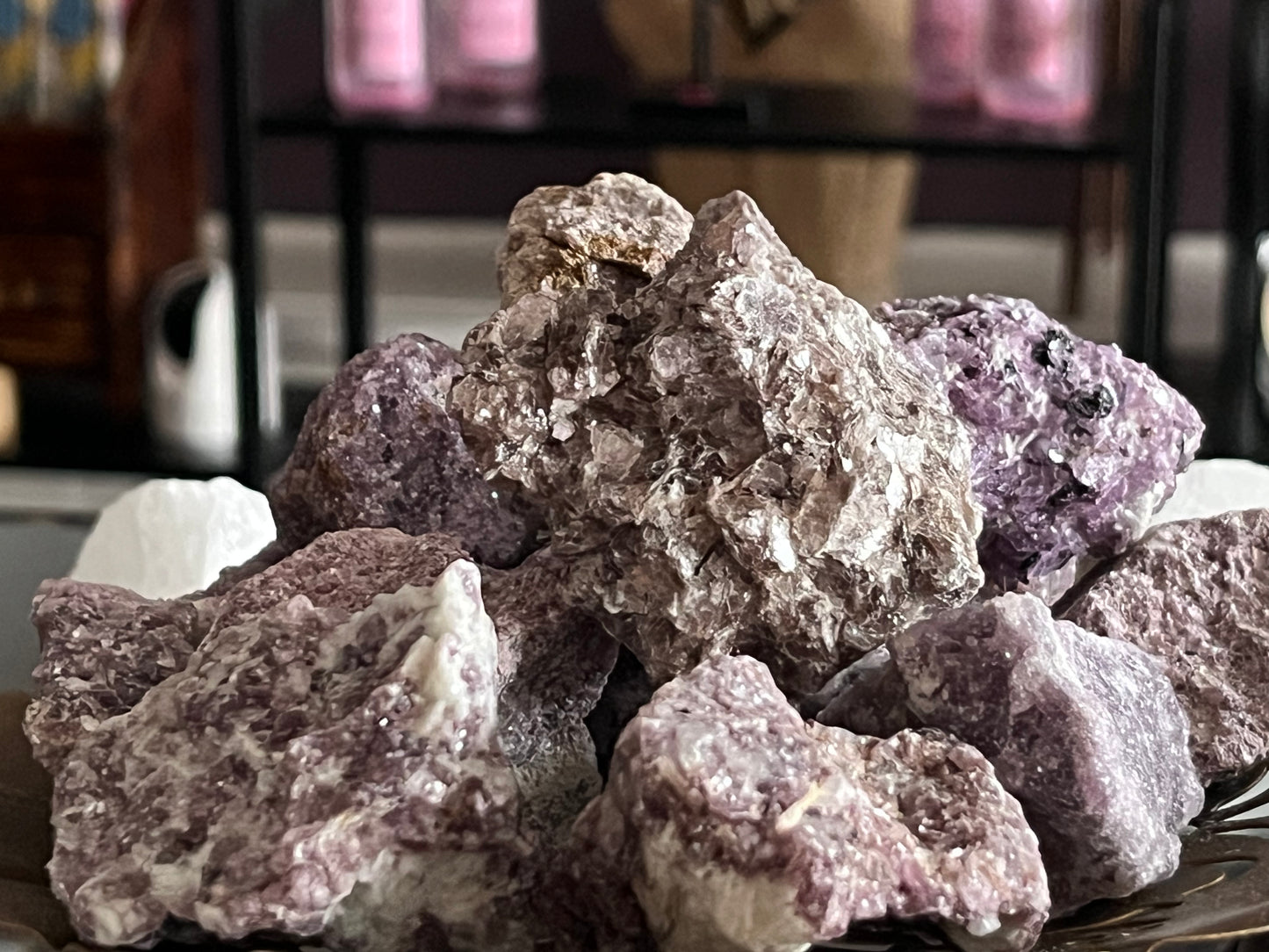 Lepidolite Raw Rough Chunks