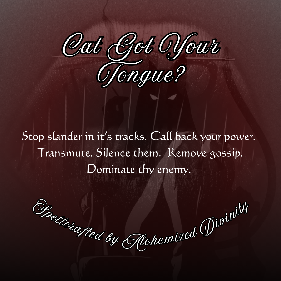 Cat Got Your Tongue Oil