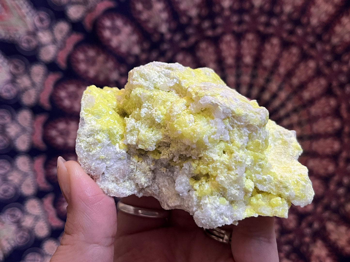 Sulfur on Matrix w- Quartz|Zeolite|Quartz #1