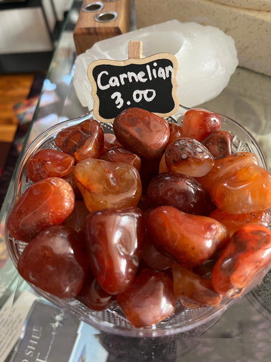 Carnelian Tumbles
