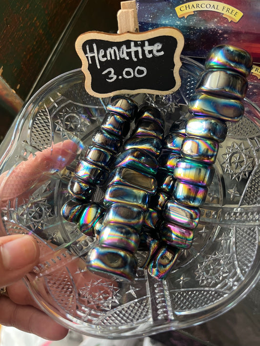 Magnetic Rainbow Hematite
