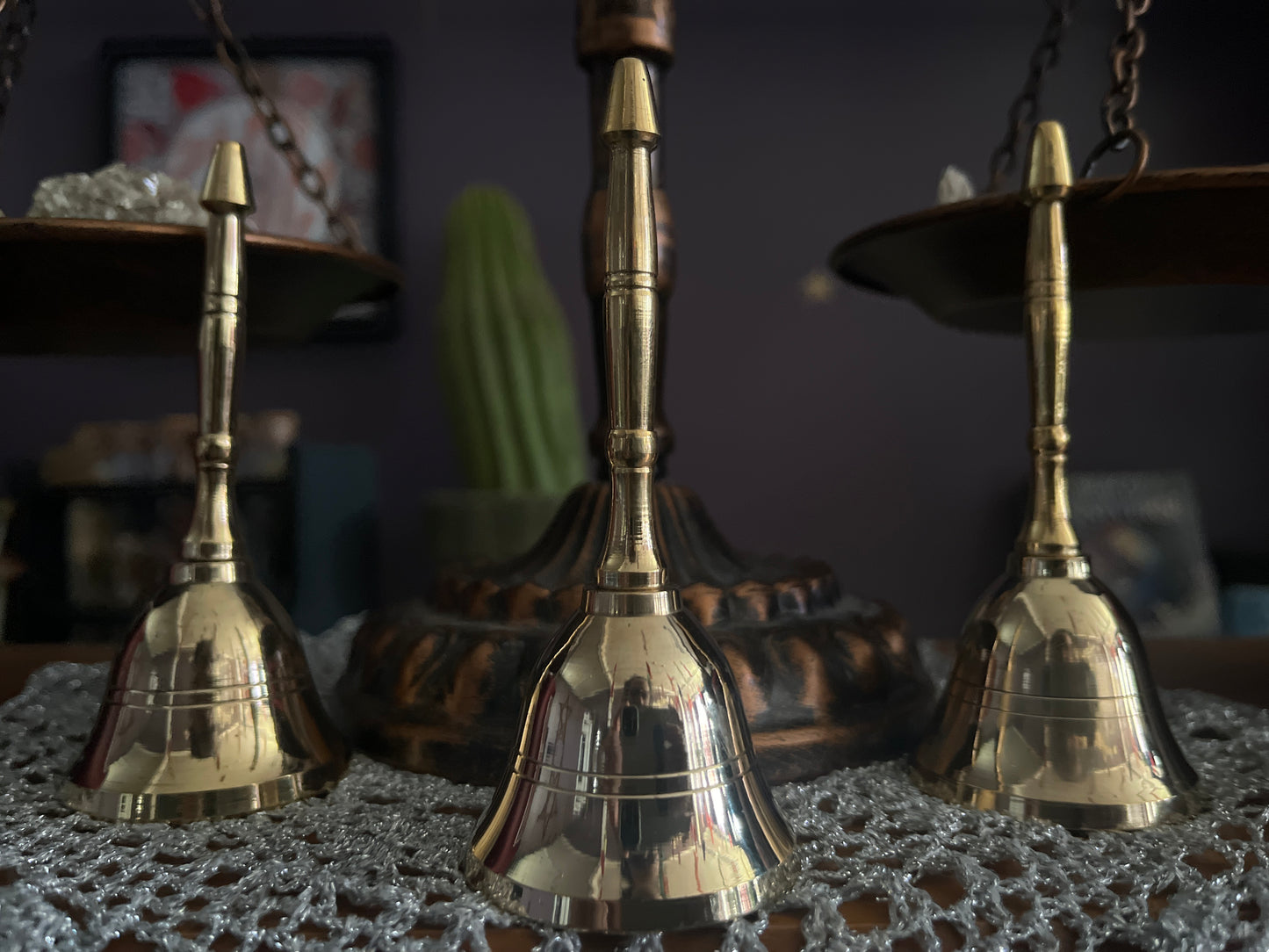Small Brass Cleansing Bells