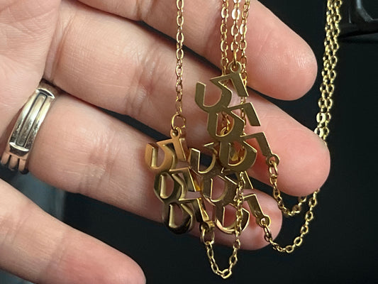 Angel Number Necklace 555