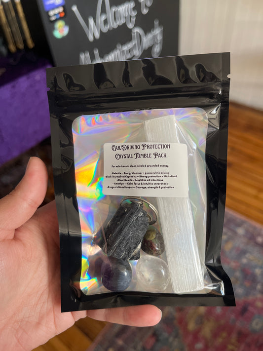 Car/Driving Protection Crystal Tumble Pack