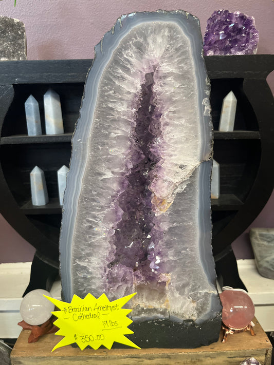 Amethyst Cathedral #3 (19lbs)