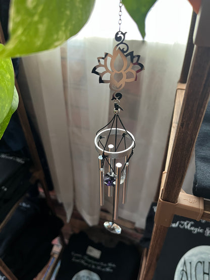 Lotus Flower Windchime & Suncatcher