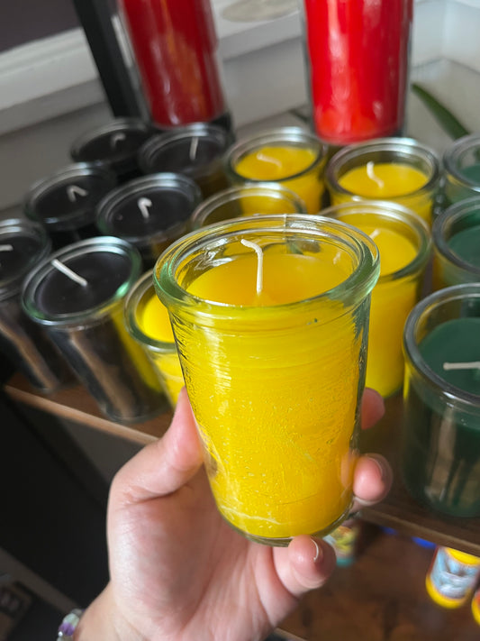 Yellow 2 Day Candle - Mental clarity, knowledge, manifest