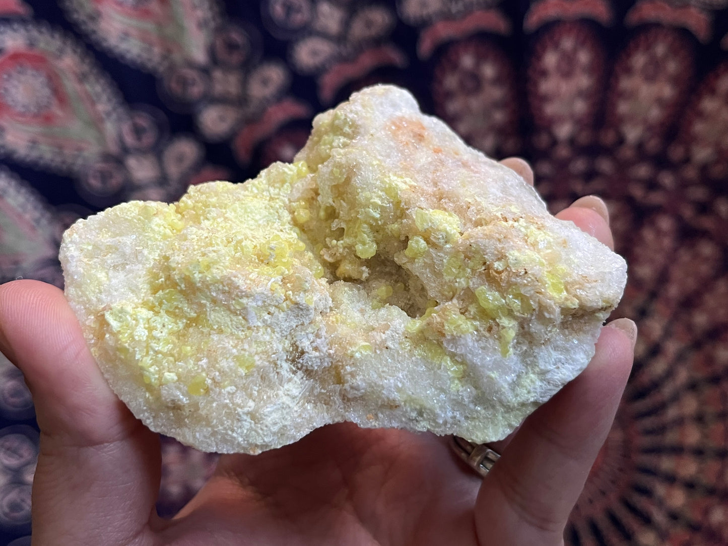 Sulfur on the Matrix w/ Quartz + Zeolite #2