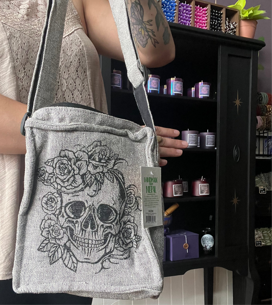 Sugar Skull Crossbody Bag