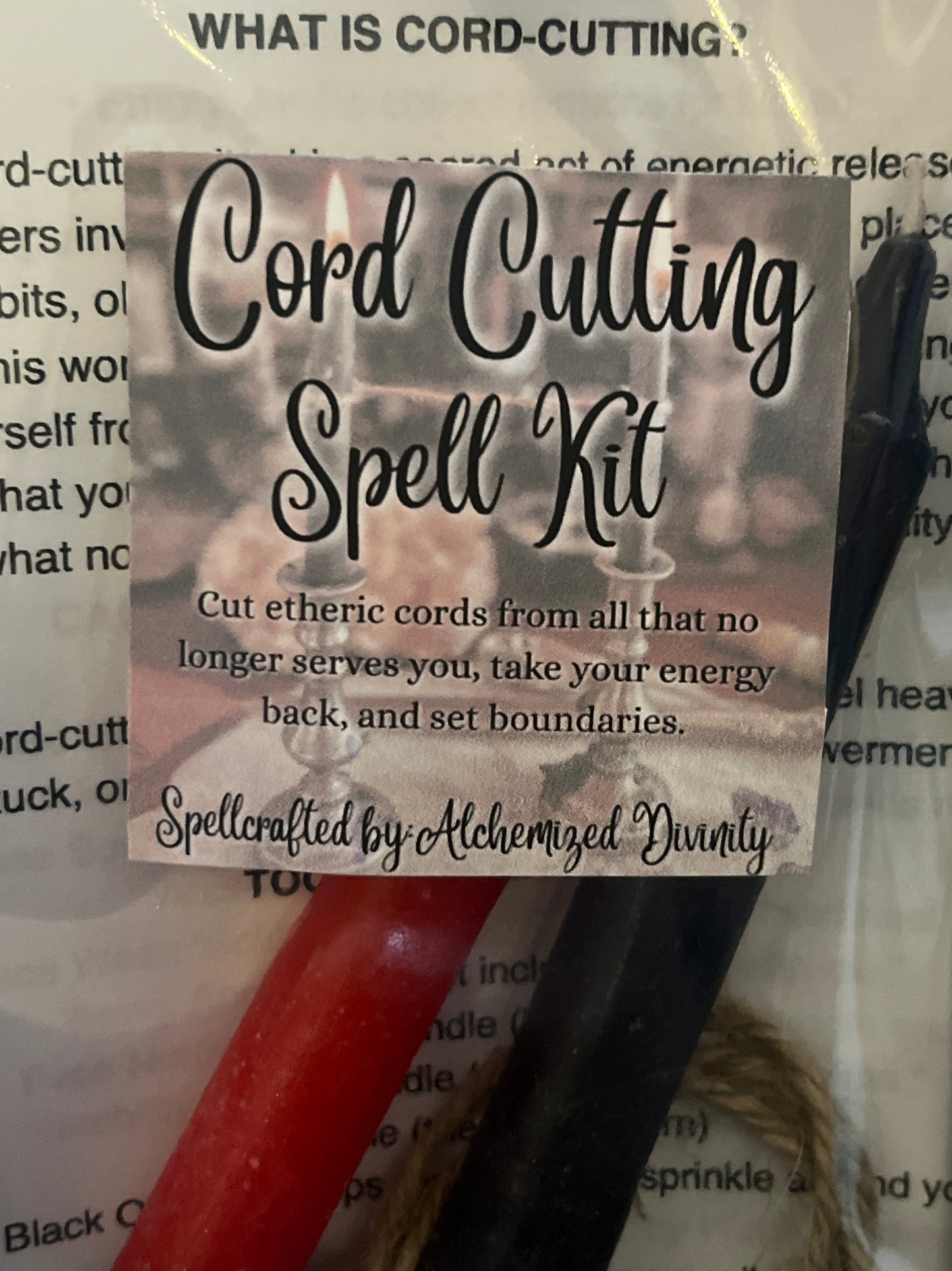 Cord Cutting Spell Kit