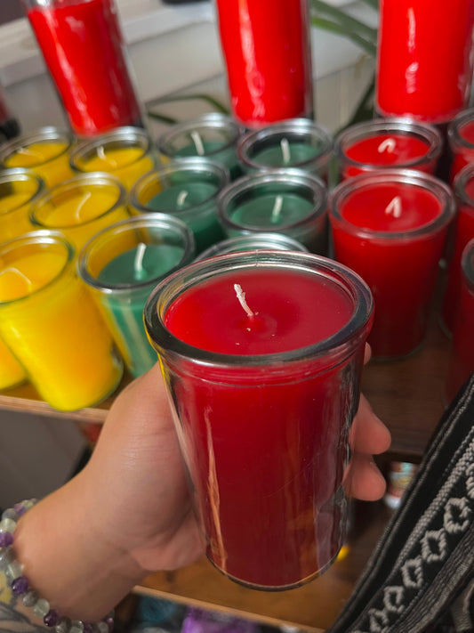 Red 2 Day Candle - passion, love, sexual energy, courage