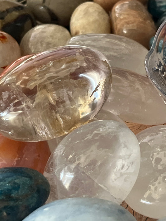 Clear Quartz Palmstones
