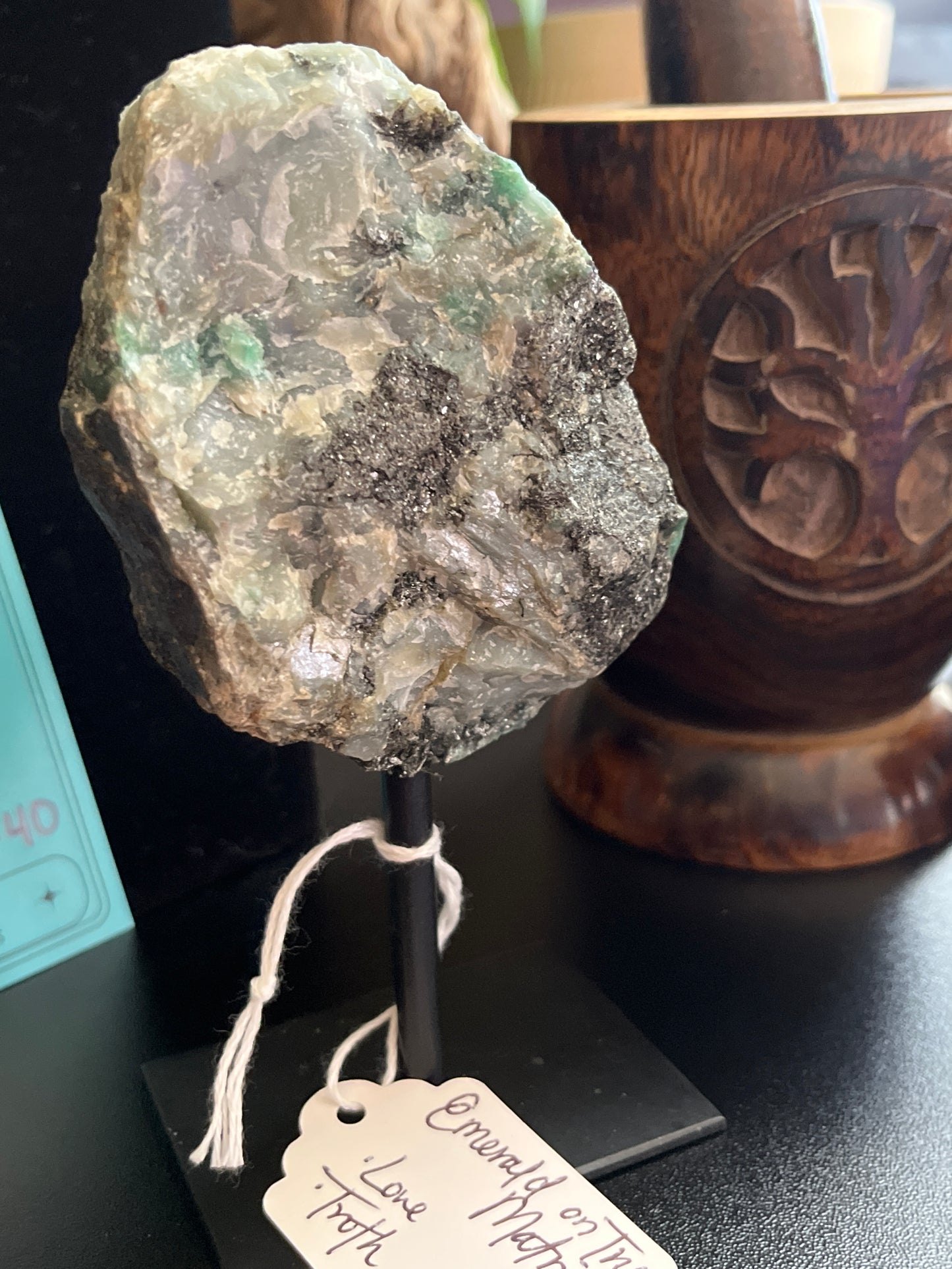 Emerald on The Matrix Stand