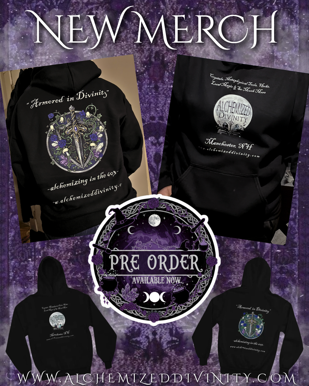 Armored in Divinity Hoodie/Sweater