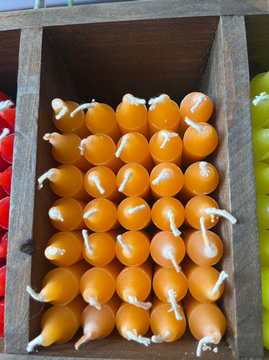 Orange Chime Spell Candle