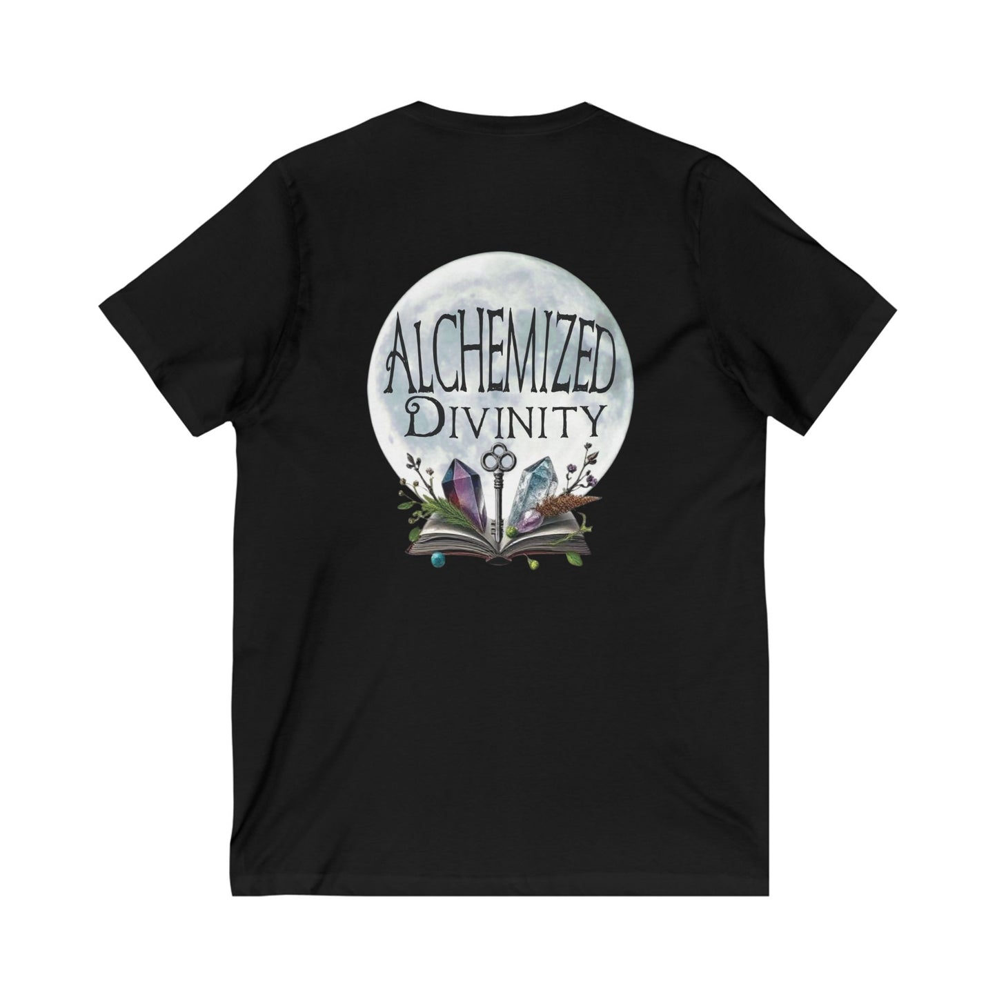 As Above So Below V-Neck Tee