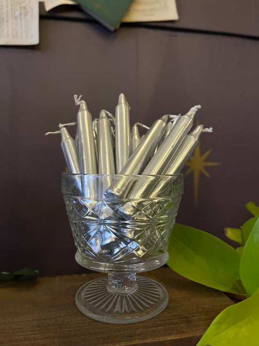 Silver Chime Spell Candle