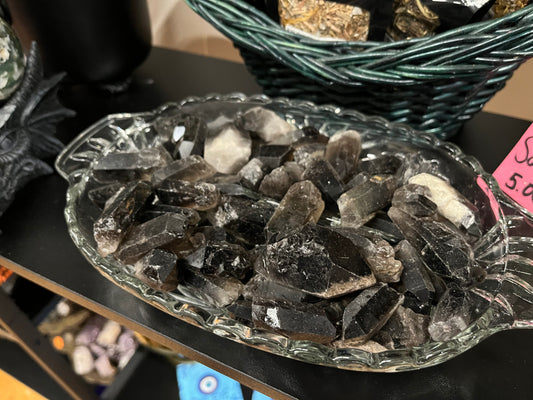 Smokey Quartz Raw Point(s)