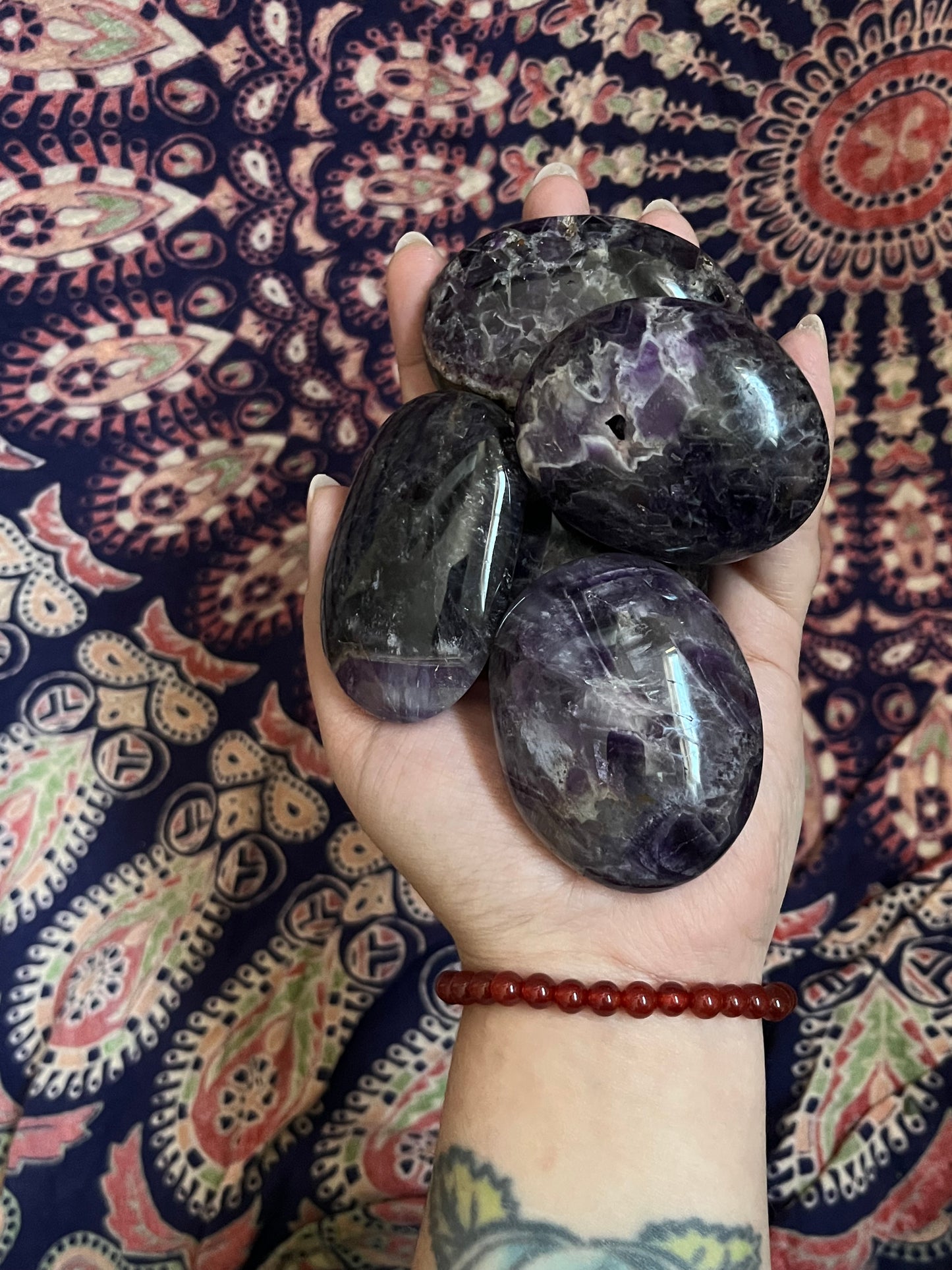 Amethyst Palmstone