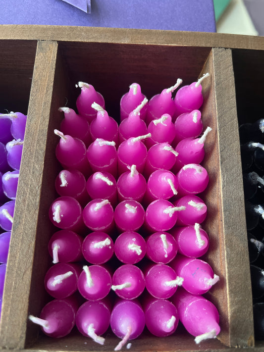 Pink Chime Spell Candle