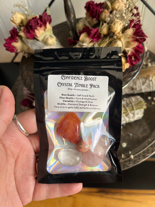 Confidence Boost Crystal Tumble Pack