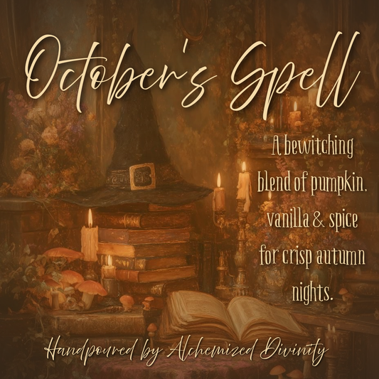 October’s Spell Candle