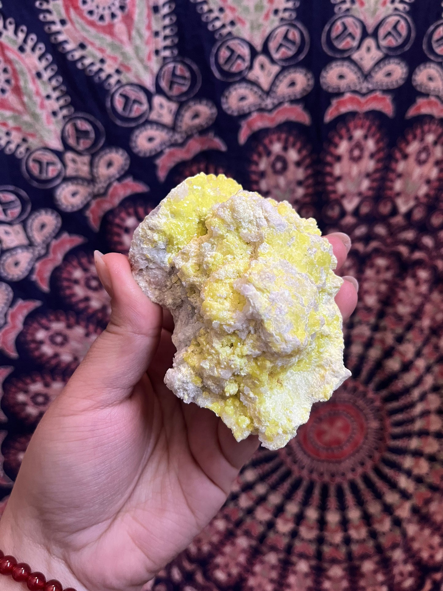Sulfur on Matrix w- Quartz|Zeolite|Quartz #1