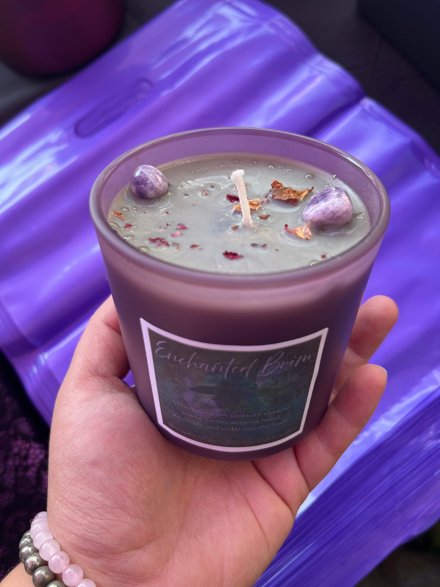 Enchanted Brim Candle