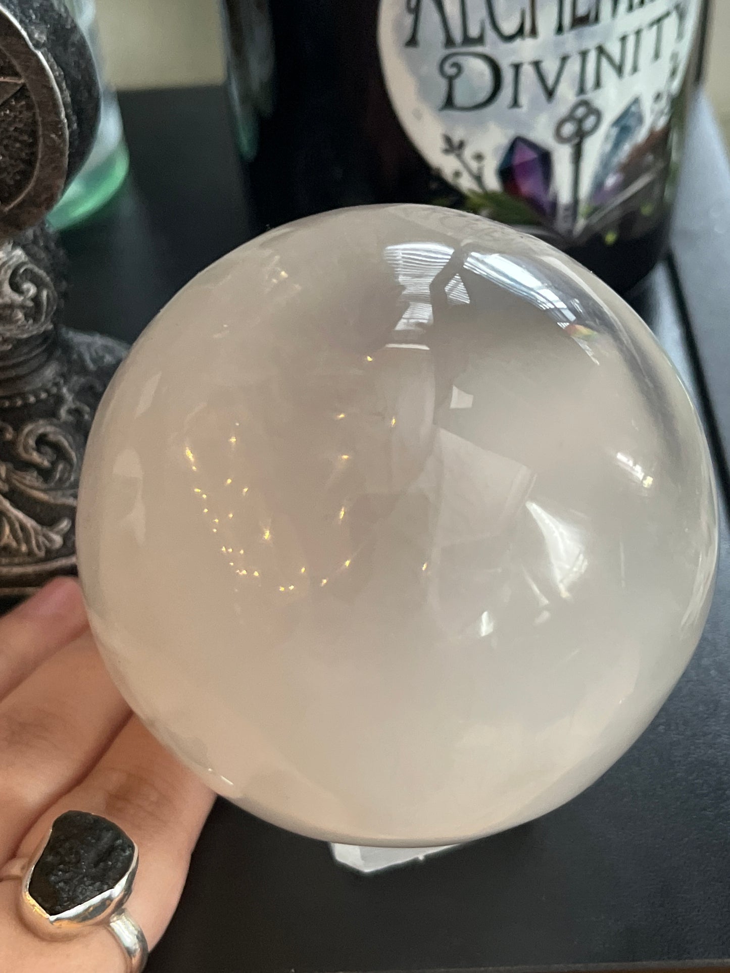 Selenite Sphere Large