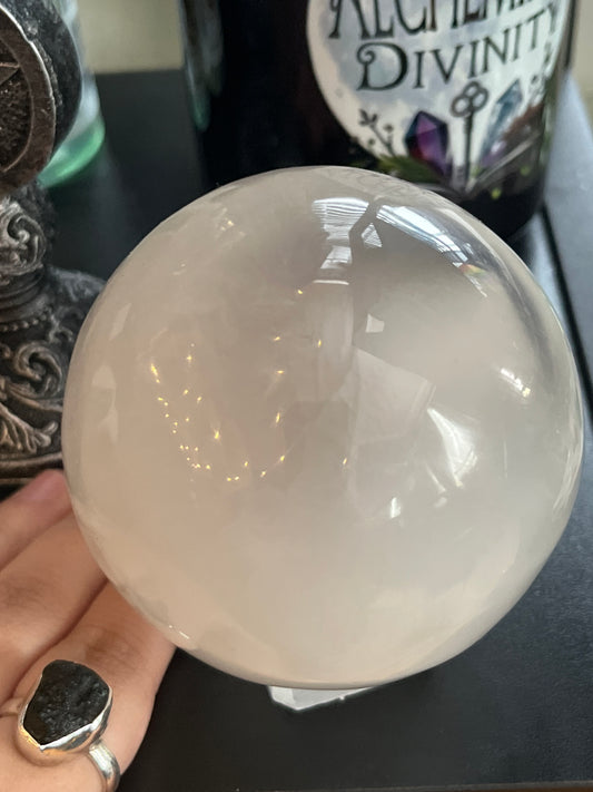 Selenite Sphere Large