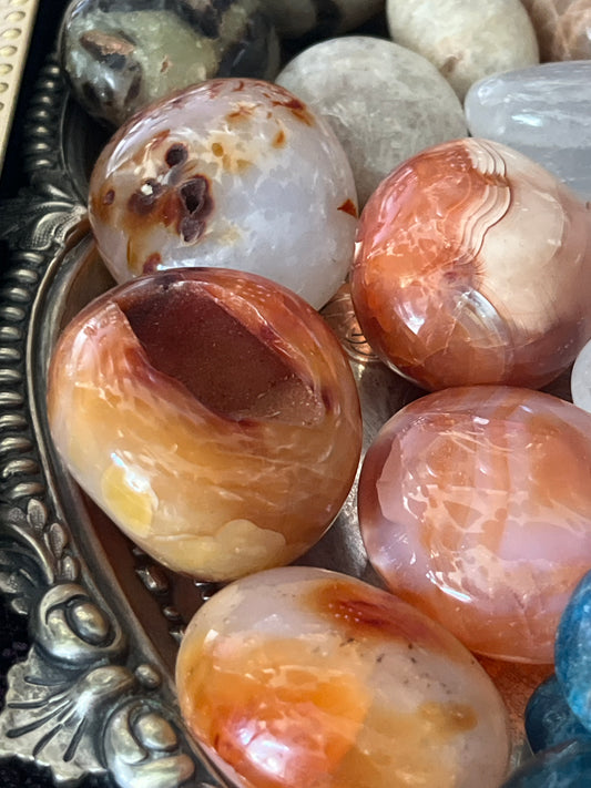 Carnelian Palmstones