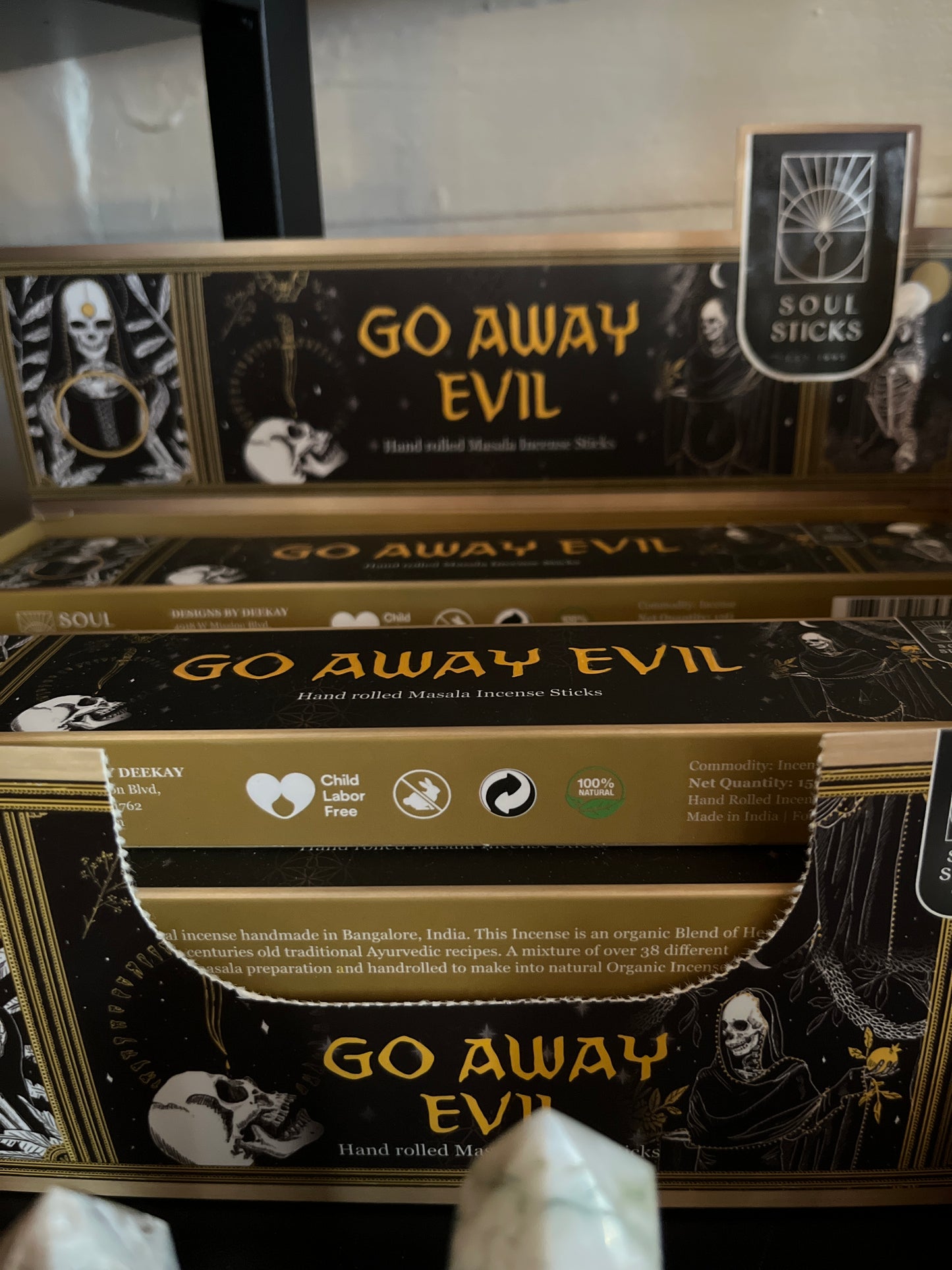 Go Away Evil Incense