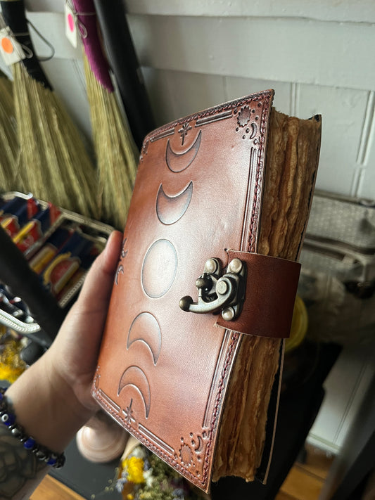 Moon Phase Grimoire Journal