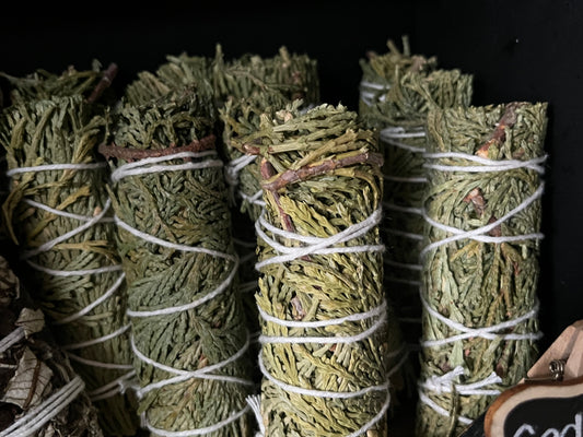Cedar Herb Wands