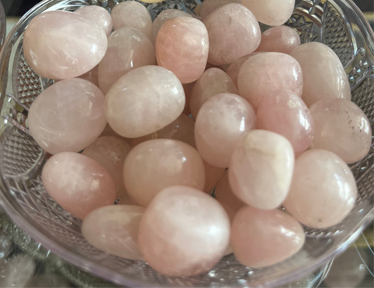 Rose Quartz Tumbles