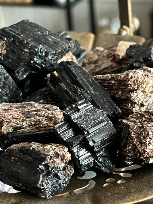 Black Tourmaline w/Mica