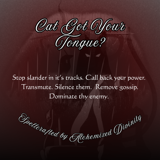 Cat Got Your Tongue Oil